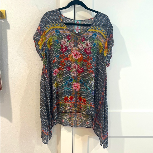 Johnny Was Floral Top - Picture 1 of 6